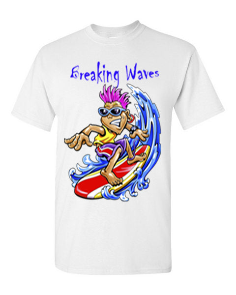 T-Shirt Breaking Waves