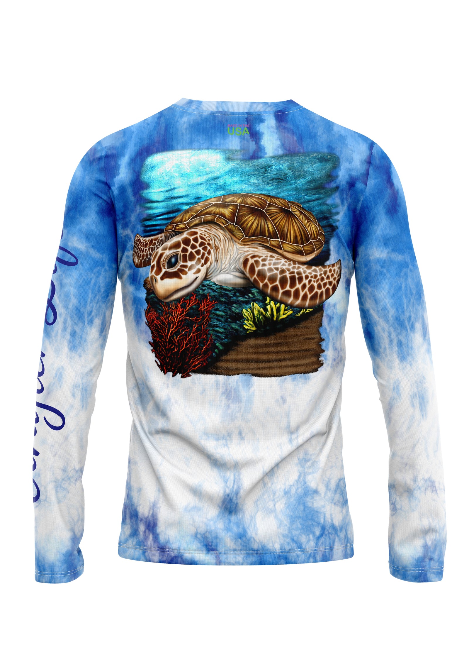 Fishing Shirt Grazing Turtle