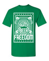 T-shirt Guns Beer Freedom
