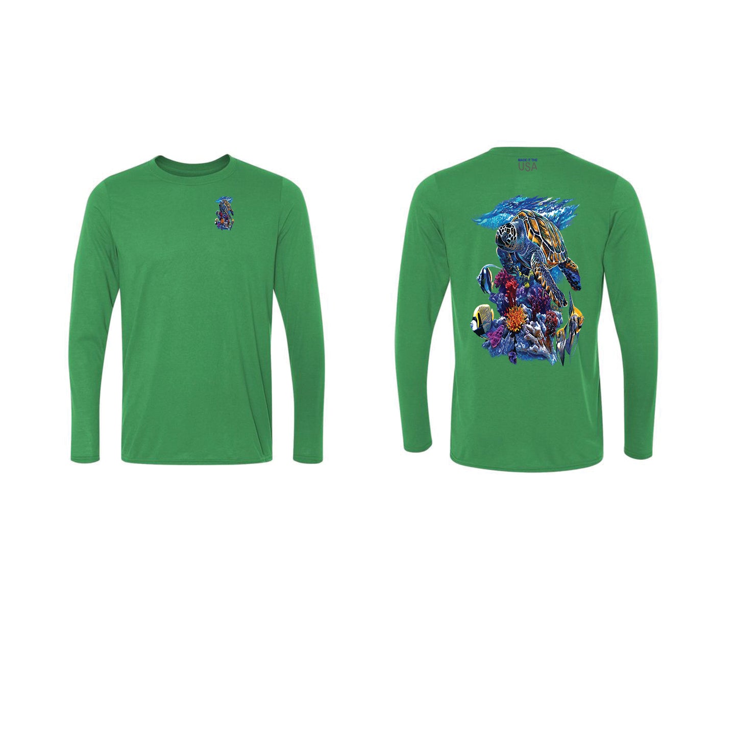 Fishing Shirt Turtle Reef