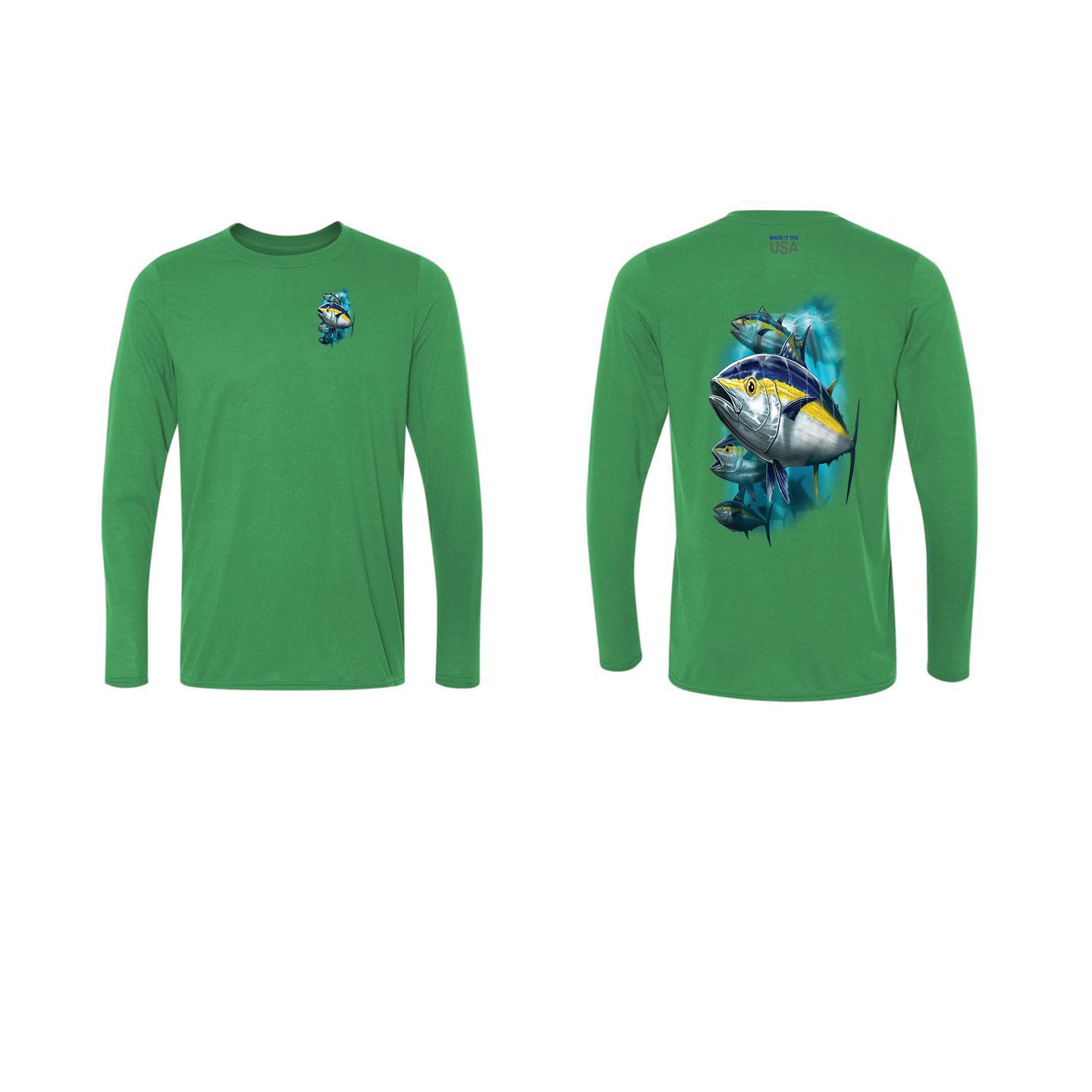 Fishing Shirt Yellow Fin