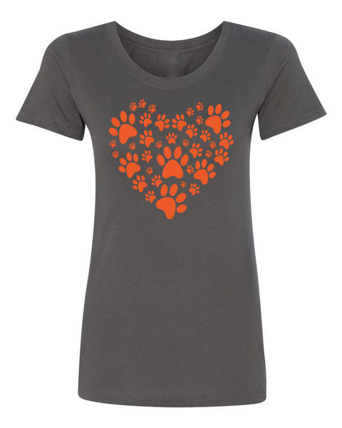 T-shirt Heart Paw