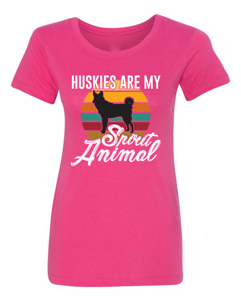 T-Shirt Huskies Are My Spirit