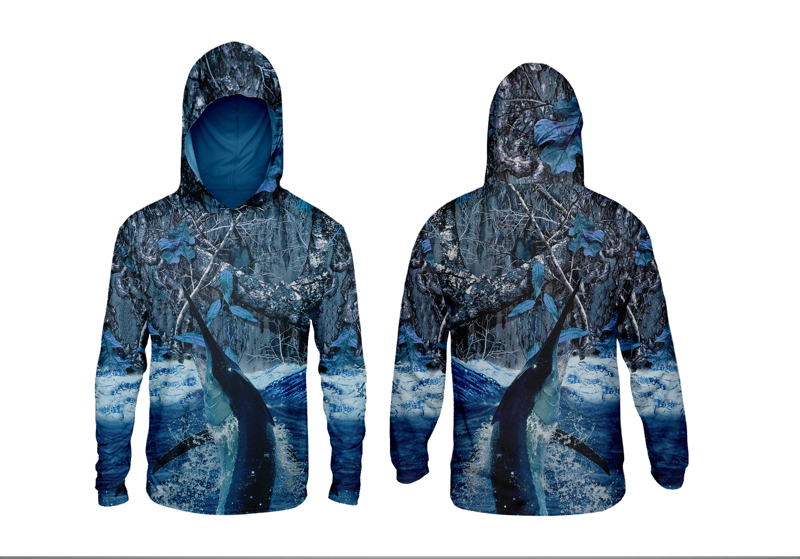 Hoodie Marlin Splash