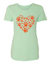 T-shirt Heart Paw