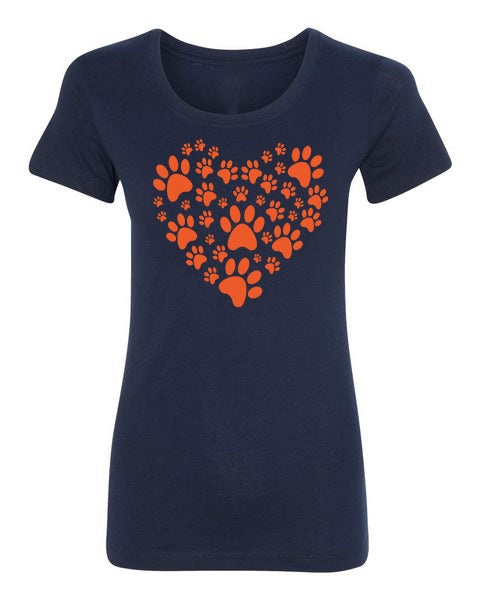 T-shirt Heart Paw
