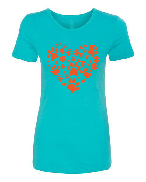 T-shirt Heart Paw