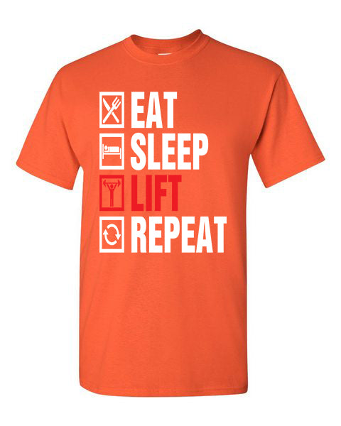 T-Shirt Eat Sleep Lift