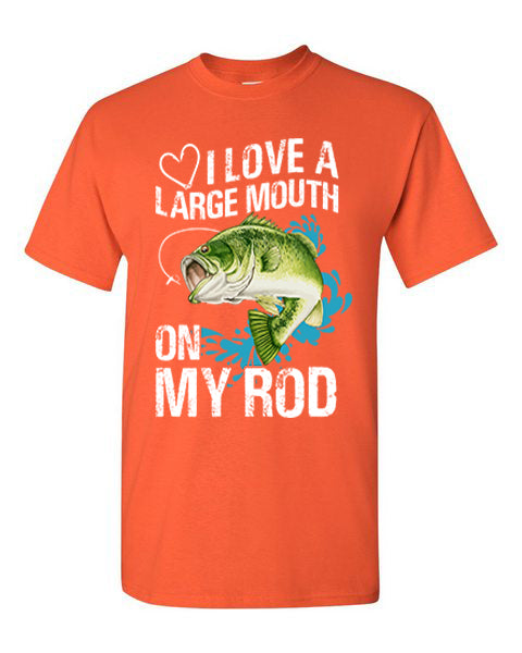 T-Shirt Large Mouth On MY Rod