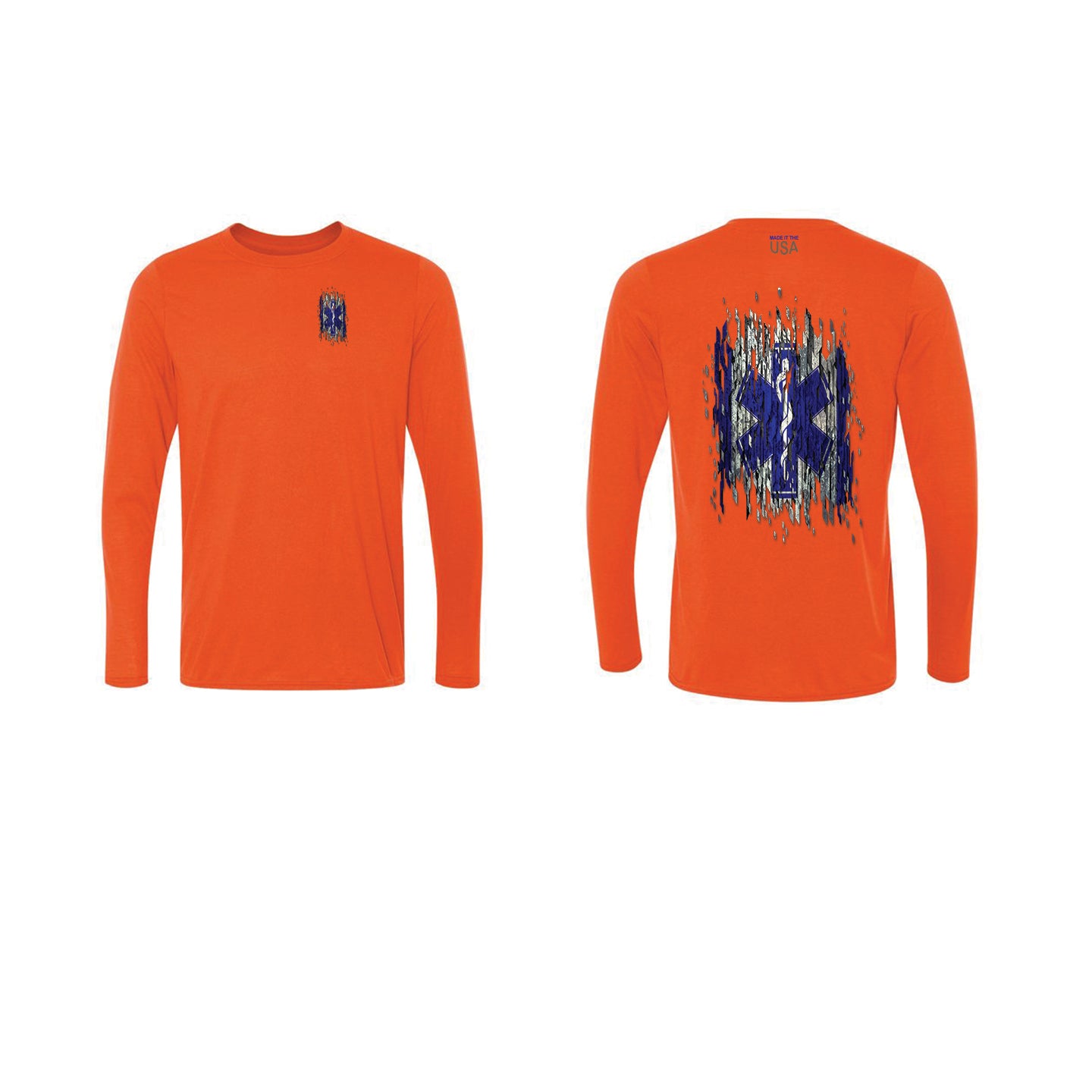 Fishing Shirt EMT Flag