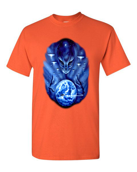 T-Shirt Alien Invasion Short Sleeve
