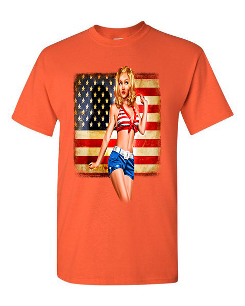 T-Shirt American Girl