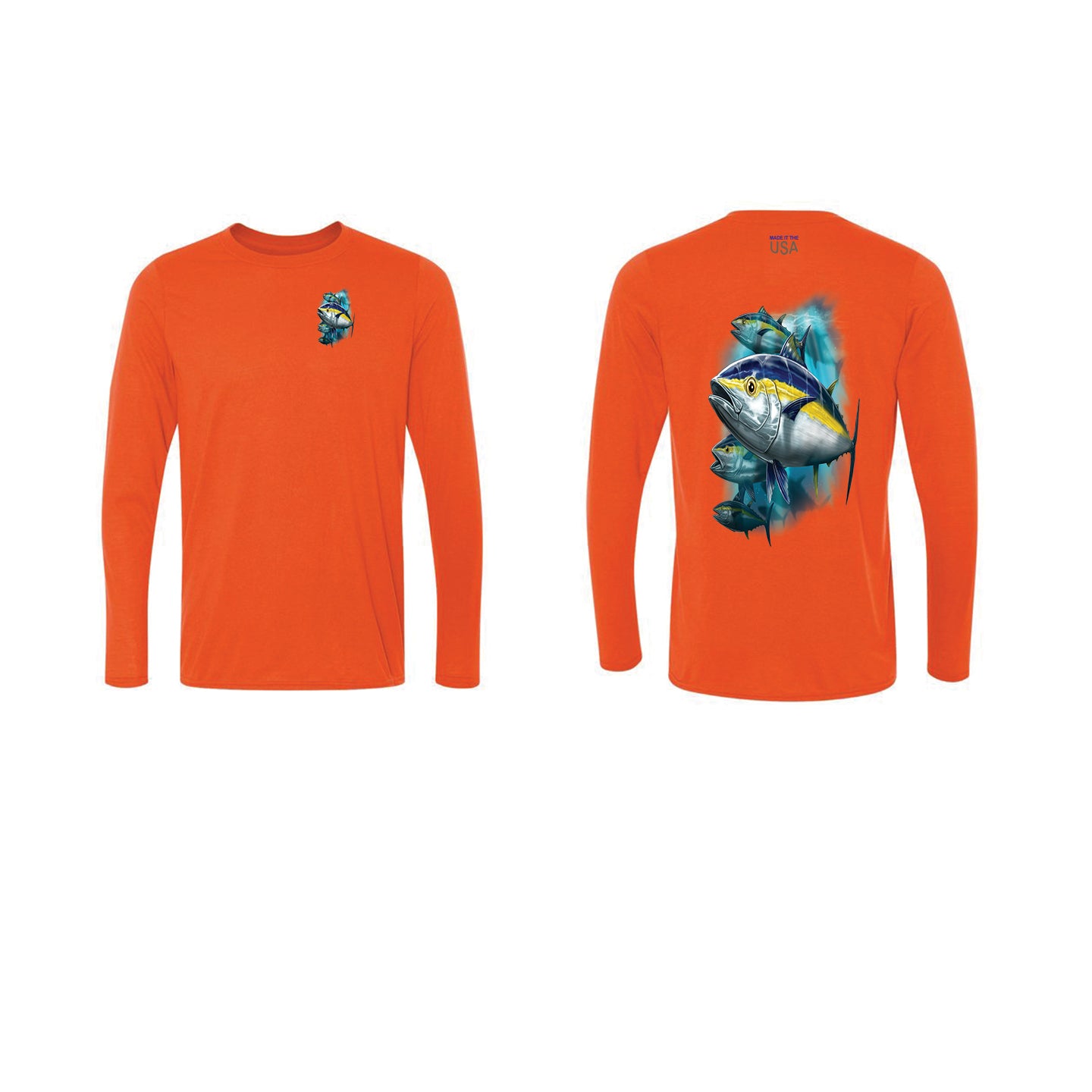 Fishing Shirt Yellow Fin