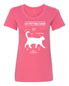 T-shirt Cat Petting Guide