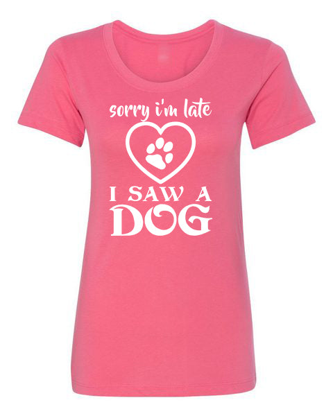 T-shirt Sorry I&#39;m Late