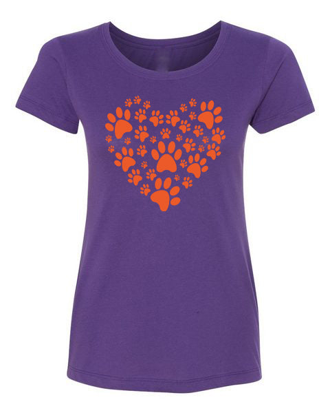T-shirt Heart Paw