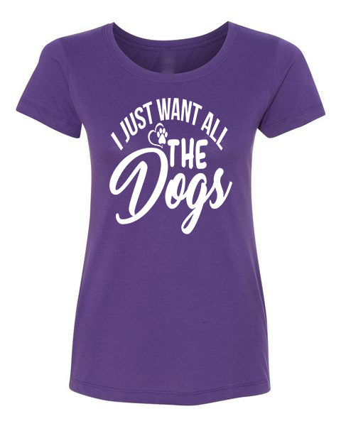 T-shirt Want All Dogs