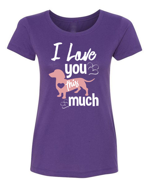 T-shirt Love You This Much