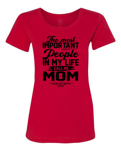 T-shirt Call Me Mom