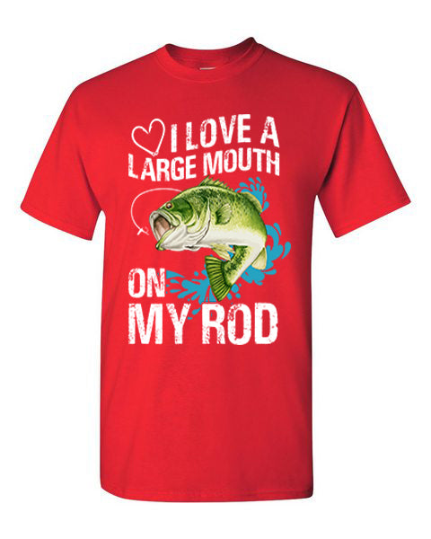 T-Shirt Large Mouth On MY Rod