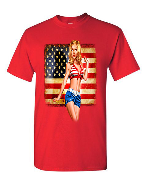 T-Shirt American Girl