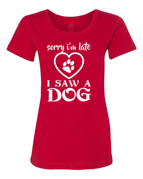 T-shirt Sorry I&#39;m Late