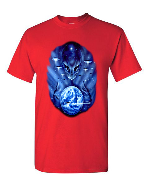 T-Shirt Alien Invasion Short Sleeve