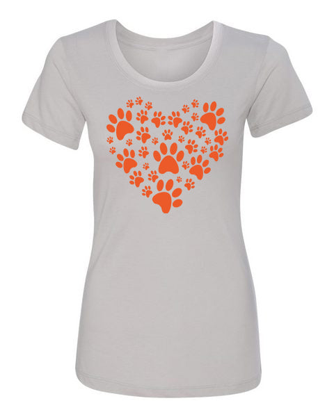 T-shirt Heart Paw