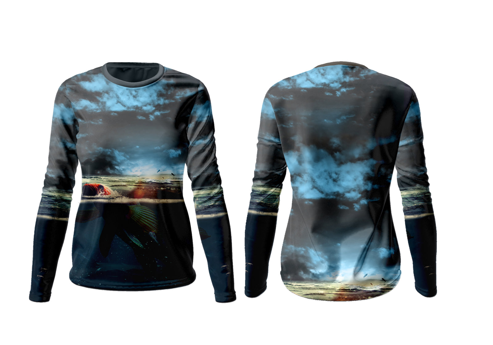 Fishing Shirt Sunset