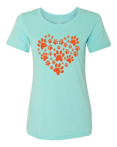 T-shirt Heart Paw