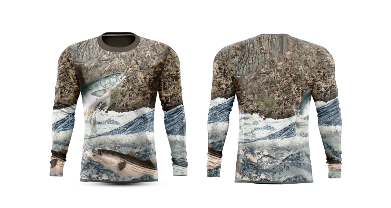 Fishing Shirt Up Stream