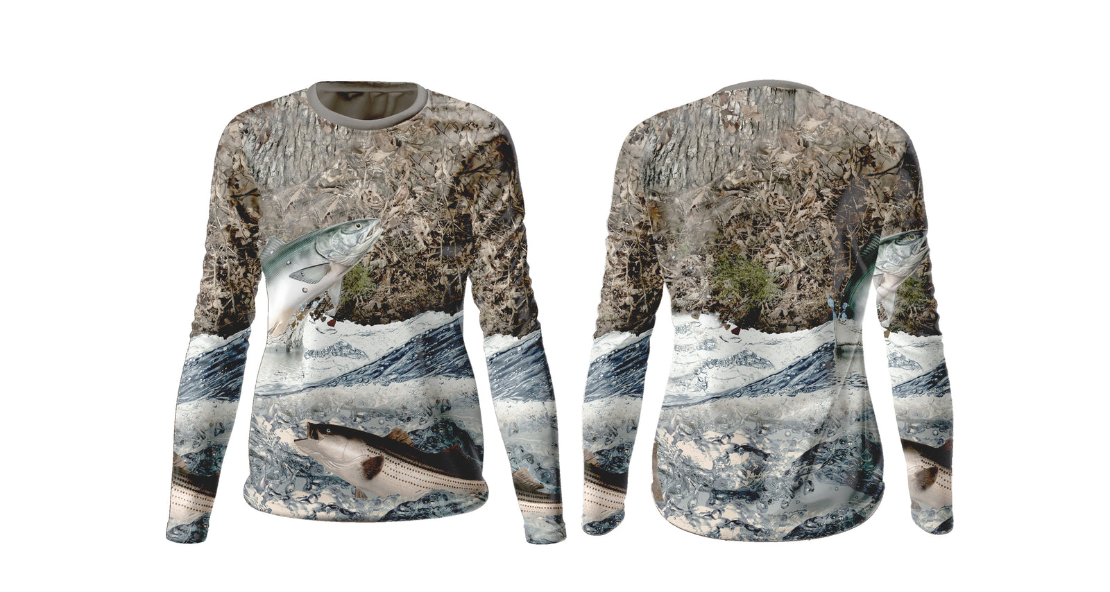 Fishing Shirt Up Stream