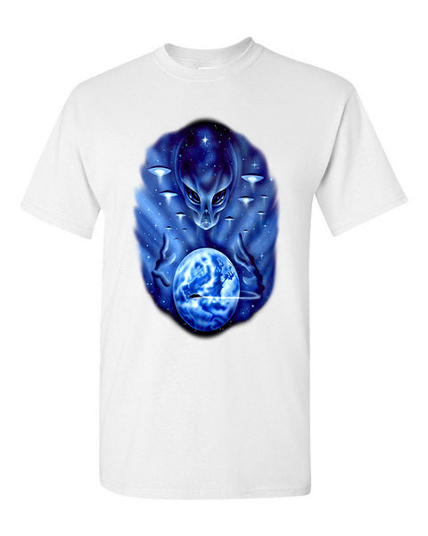 T-Shirt Alien Invasion Short Sleeve