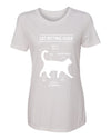 T-shirt Cat Petting Guide