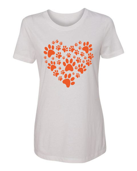 T-shirt Heart Paw