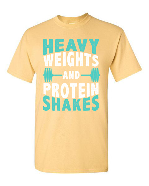 T-Shirt Weights &amp; Shakes