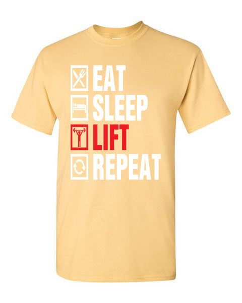 T-Shirt Eat Sleep Lift