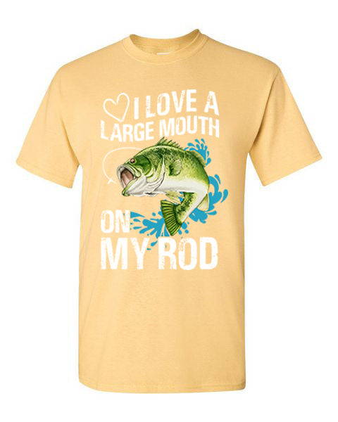 T-Shirt Large Mouth On MY Rod