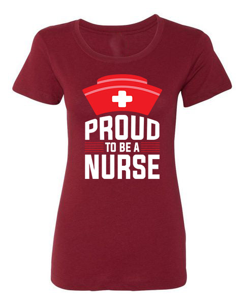 T-shirt Proud to be a Nurse