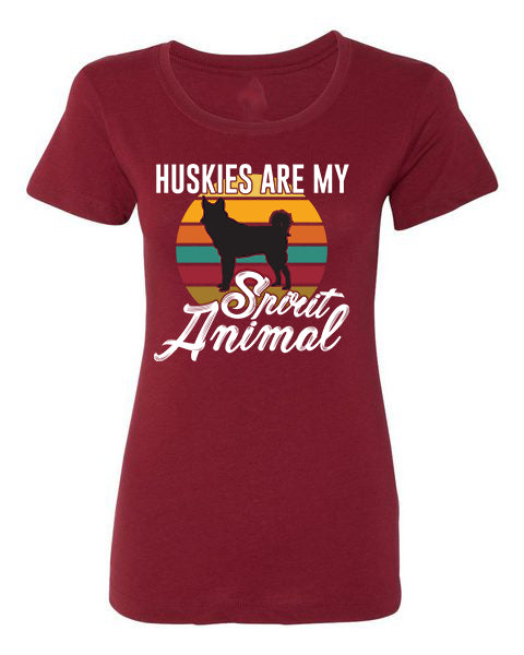 T-Shirt Huskies Are My Spirit