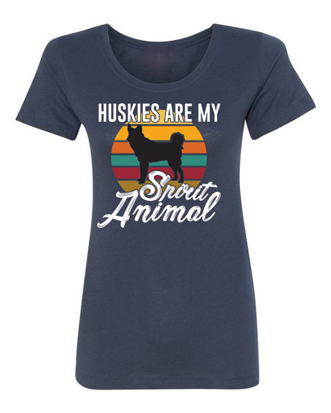 T-Shirt Huskies Are My Spirit