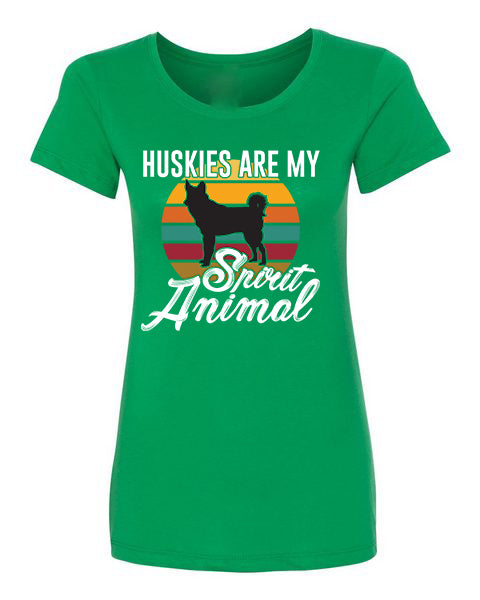 T-Shirt Huskies Are My Spirit