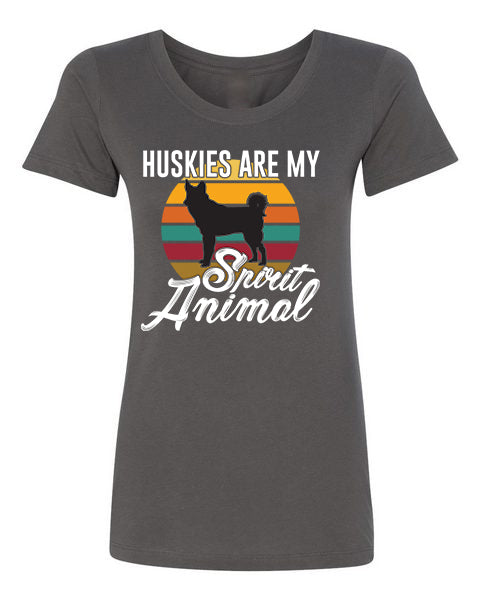 T-Shirt Huskies Are My Spirit