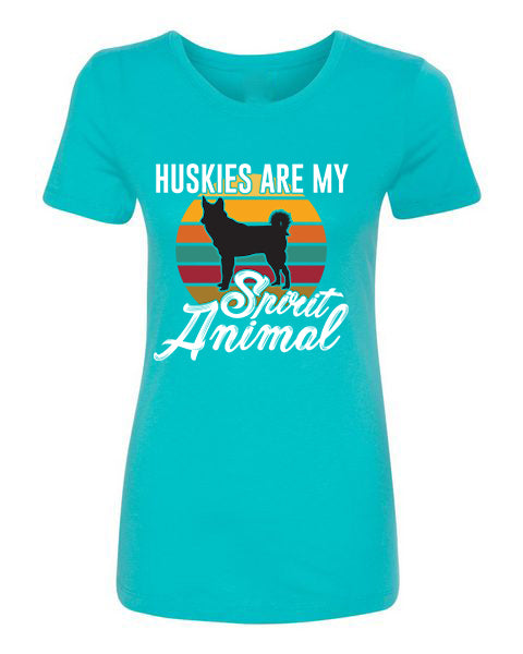 T-Shirt Huskies Are My Spirit