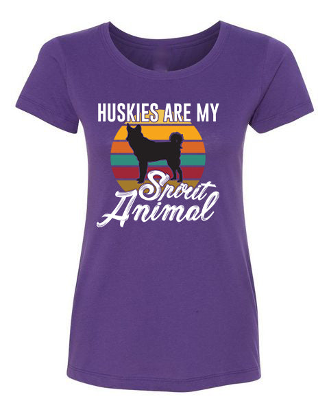 T-Shirt Huskies Are My Spirit