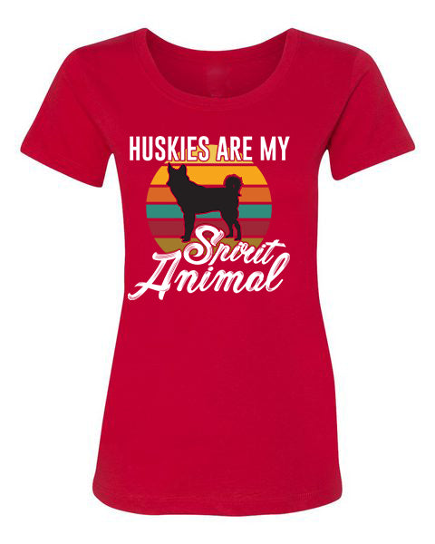 T-Shirt Huskies Are My Spirit