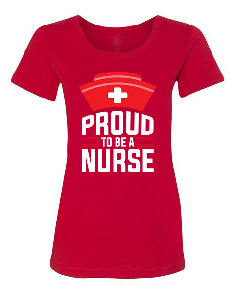 T-shirt Proud to be a Nurse