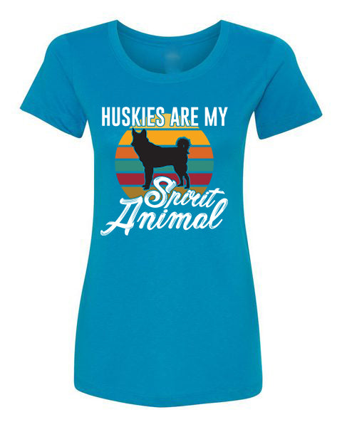 T-Shirt Huskies Are My Spirit